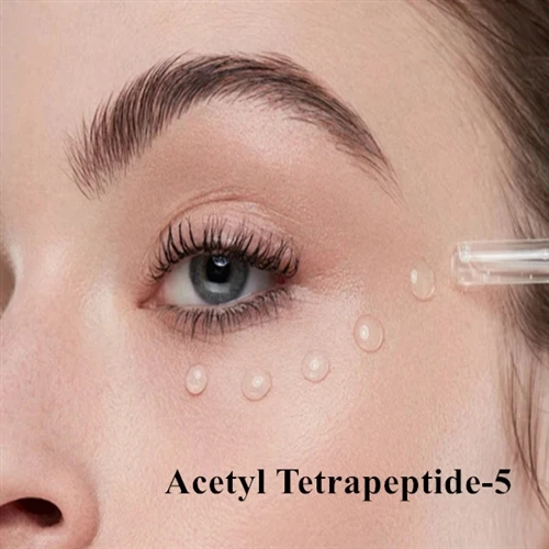 Que fait l'acétyltétrapeptide 5 ?