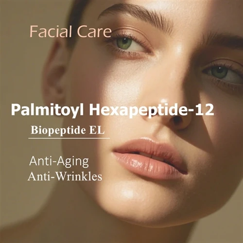 Formulation et utilisation du palmitoyl hexapeptide-12